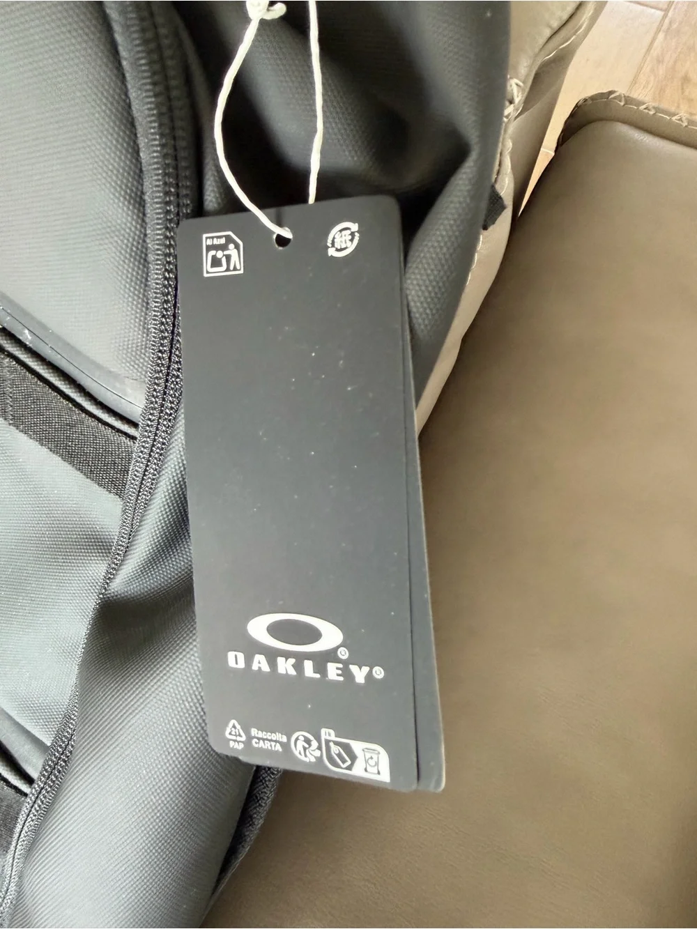 Oakley Rover Black Tactical-Style Backpack with Multiple Front Pockets